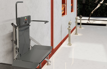 Šikmá schodišťová plošina Logic pro osoby na vozíku 5, VECOM