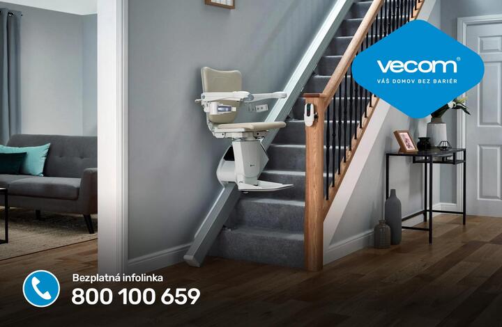 Schodišťová sedačka Handicare 1100