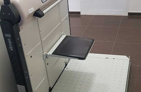 Realizace Vecom: Schodišťová plošina V65, Milešov