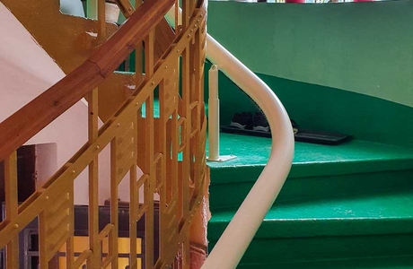 Schodišťová sedačka Handicare Freecurve, Jablonec nad Nisou - instalace Vecom