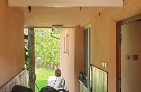 Instalace Stropního zvedacího systému Luna společností Vecom v rodinném domě v Olšanech.